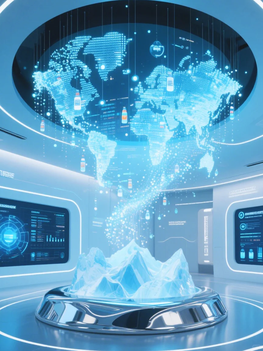 饮料科技展厅案例！这设计很哇塞！