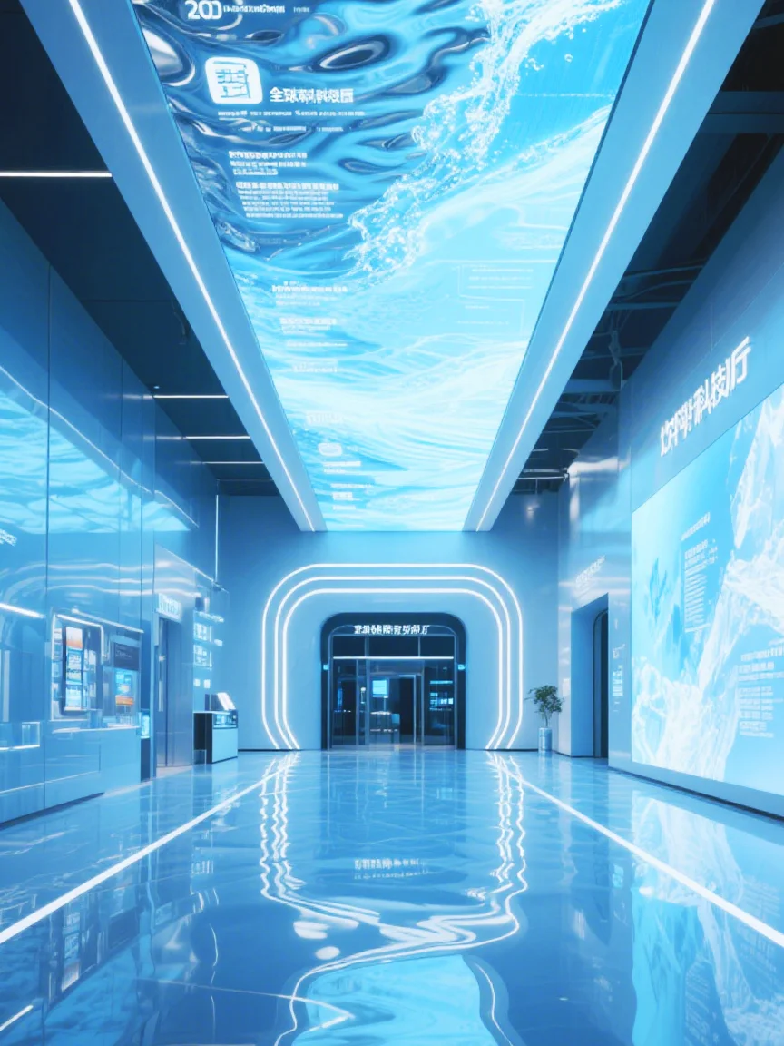 饮料科技展厅案例！这设计很哇塞！