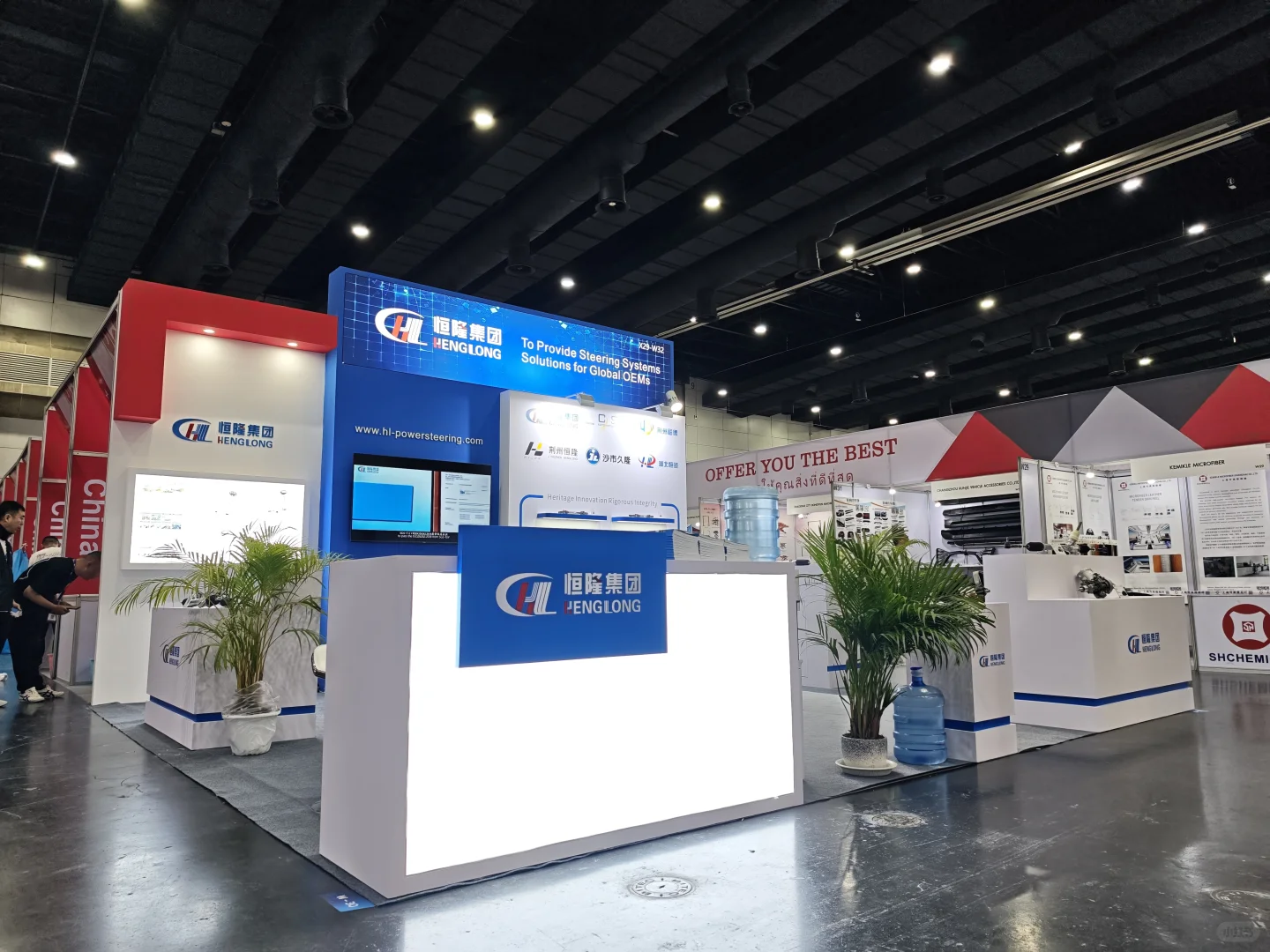 泰国国际汽配展搭建案例