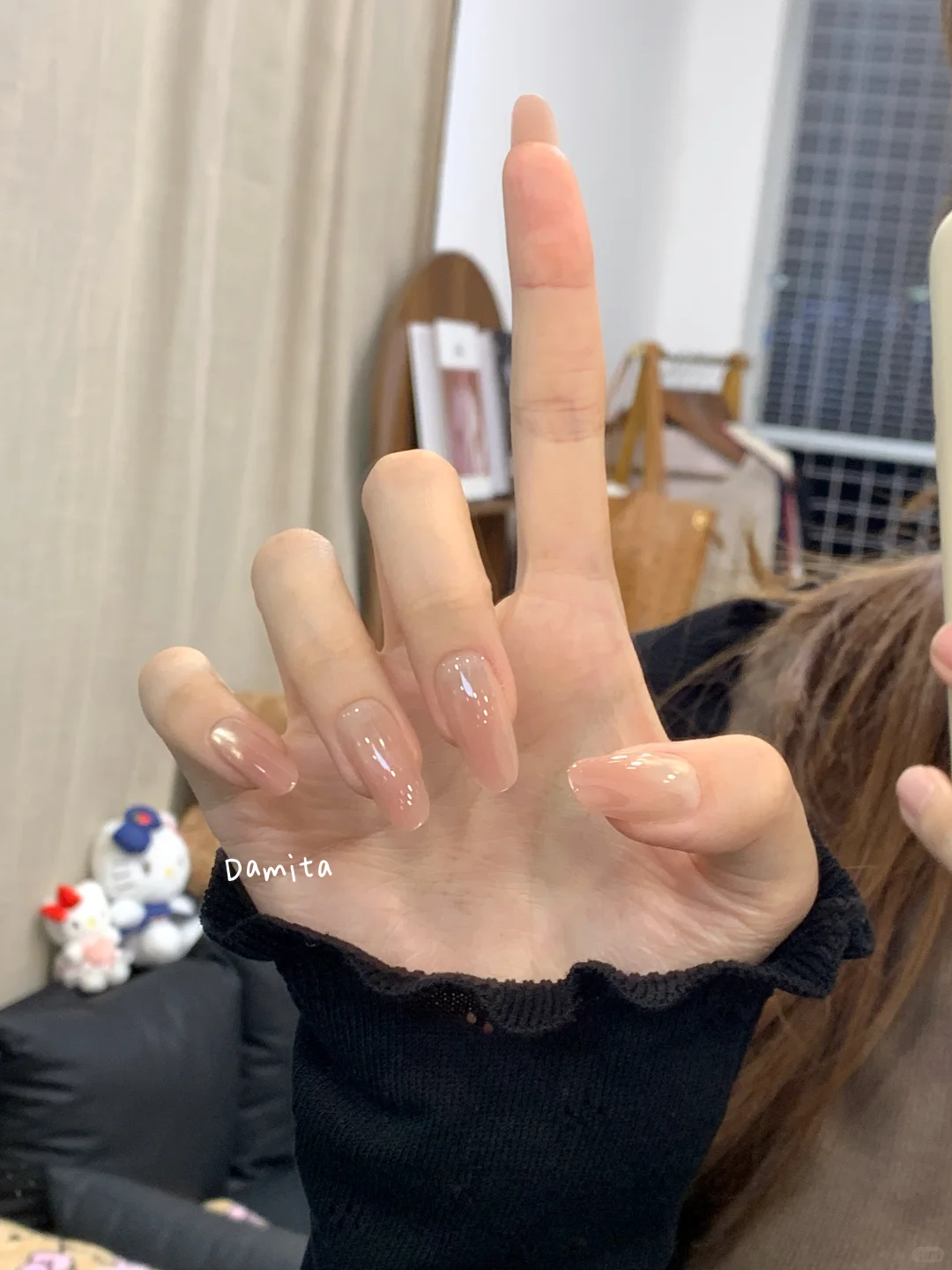 福利款8.8?蜜桃渐变玻璃珠！上手就很高级?