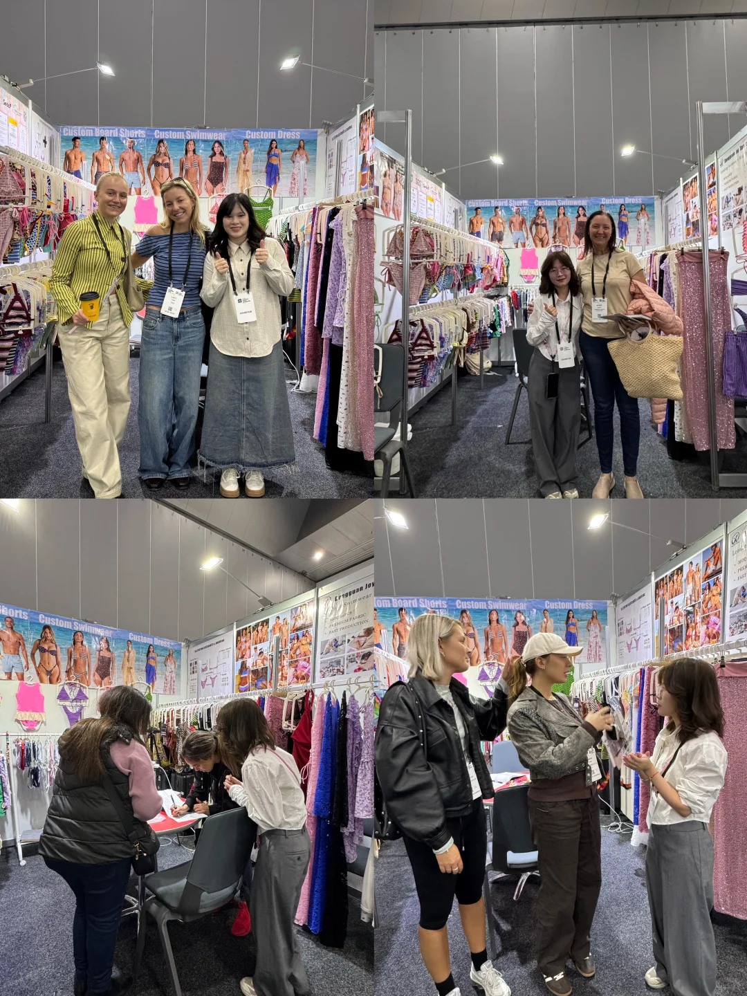 澳洲展会直击！被问爆的泳衣定制太香了??