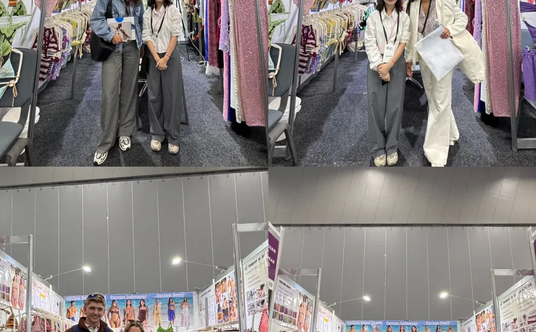 澳洲展会直击！被问爆的泳衣定制太香了??