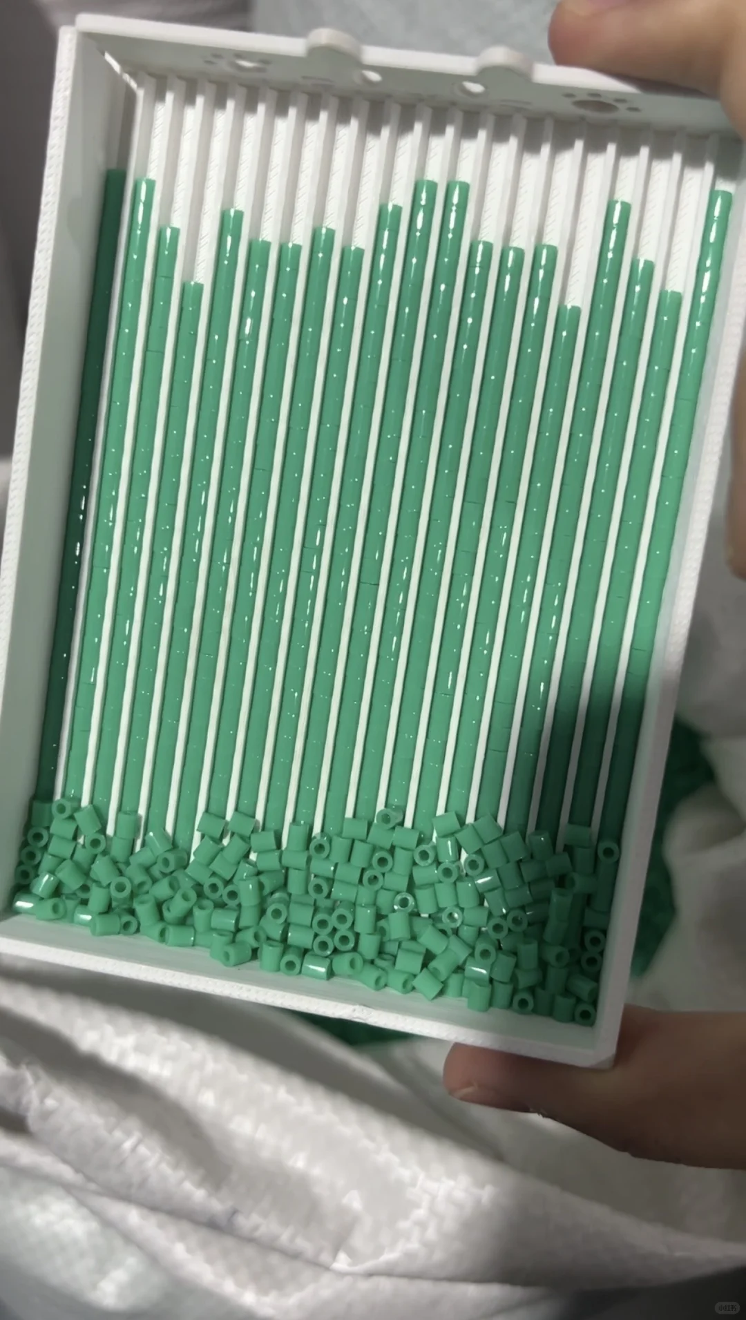 拼豆让我忙疯了，加装生产线，供不应求啊