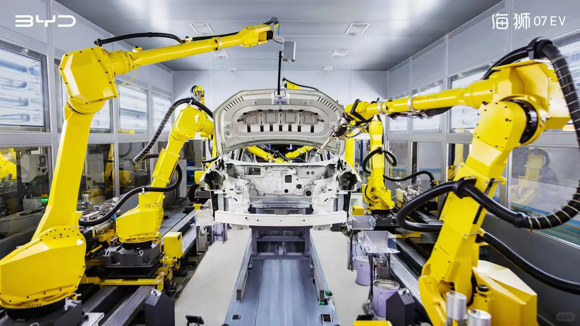 探秘海狮07Ev生产过程