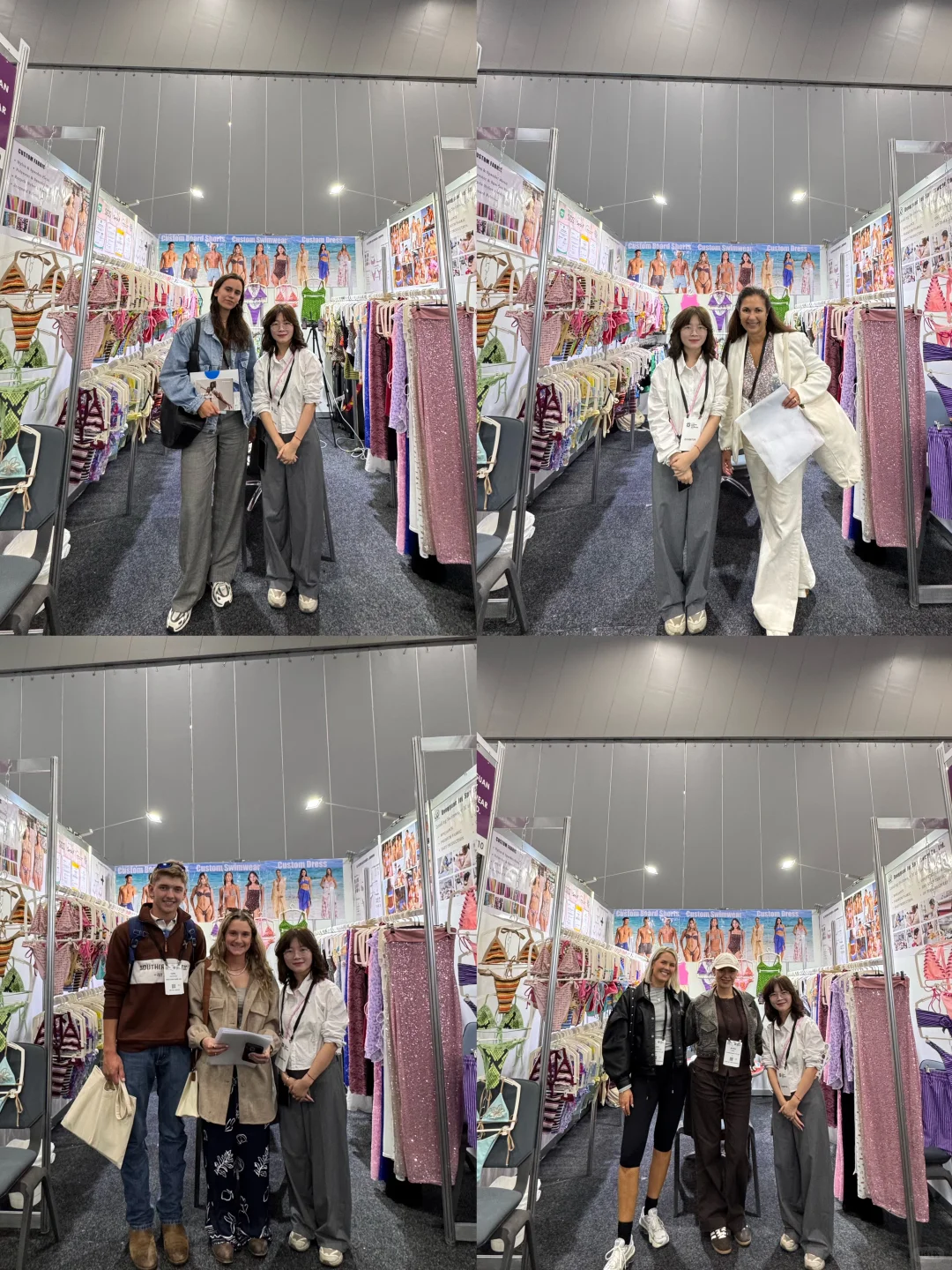 澳洲展会直击！被问爆的泳衣定制太香了??