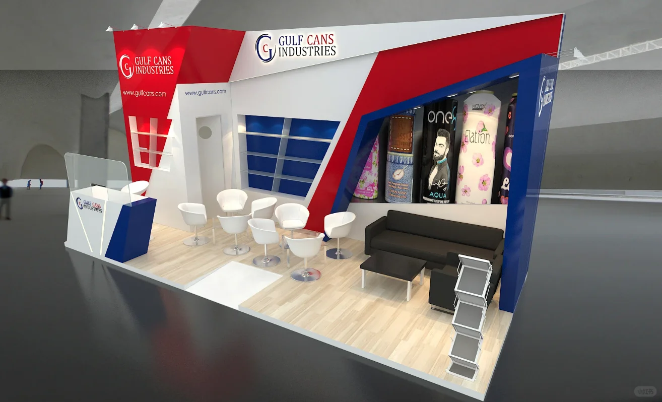 成都展览工厂✨『GULF』小型展台的记忆点✨