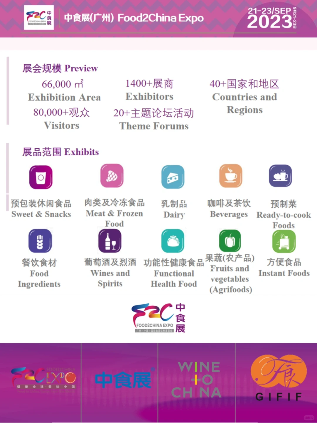 【品鉴全球美食，尽在2023中食展广州】??️