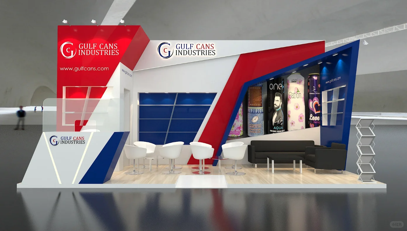 成都展览工厂✨『GULF』小型展台的记忆点✨