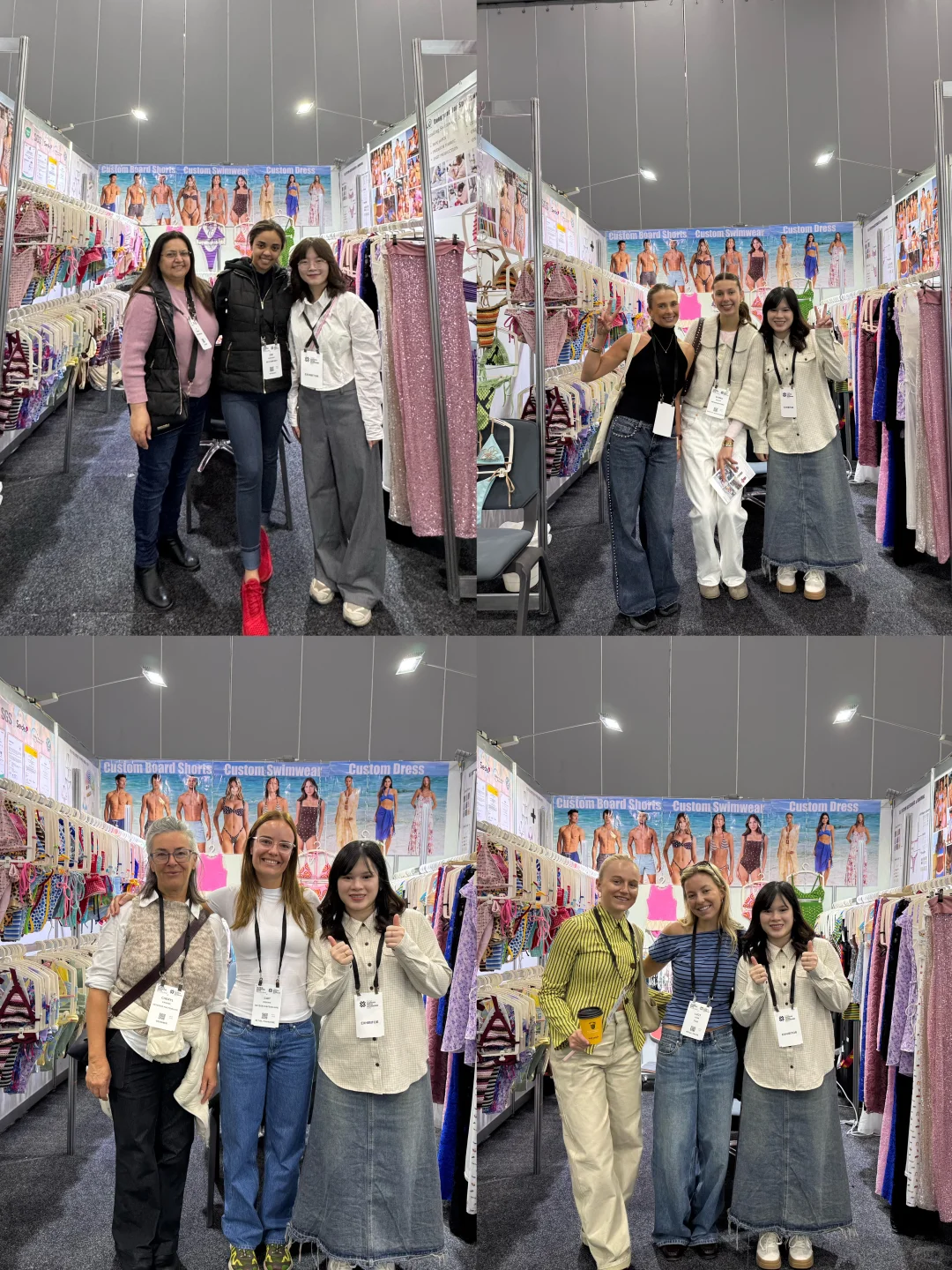 澳洲展会直击！被问爆的泳衣定制太香了??