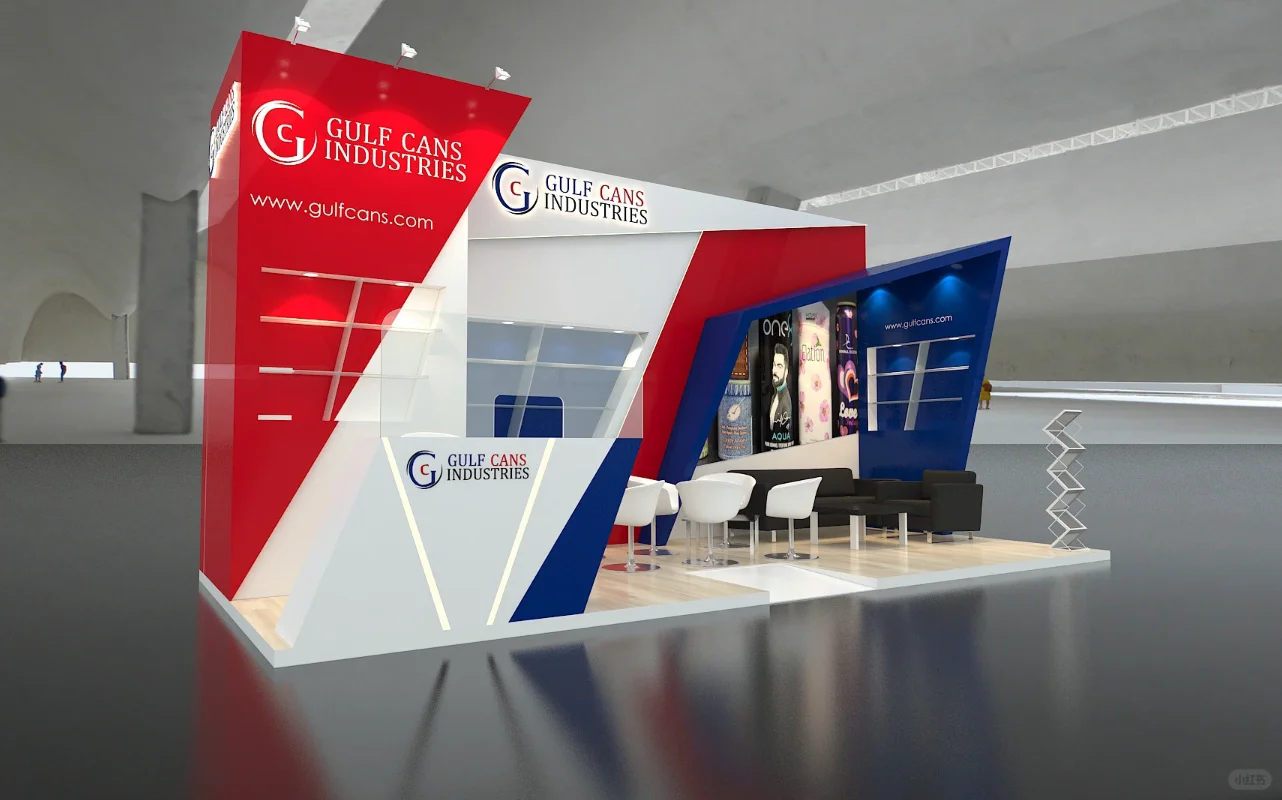 成都展览工厂✨『GULF』小型展台的记忆点✨