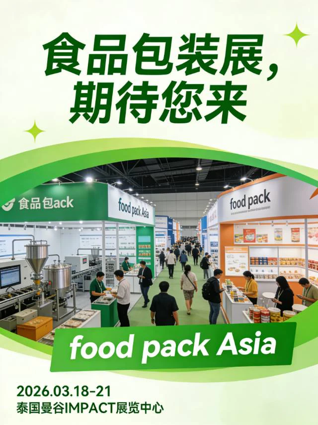 2026开拓东南亚市场首站|泰国食品包装展