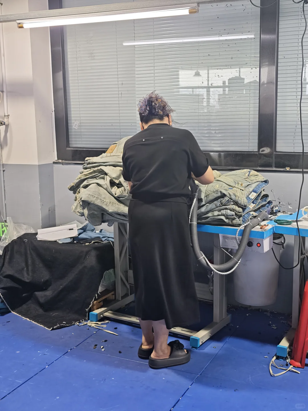 拍的时候比较社恐，真怕有人问我干啥的。