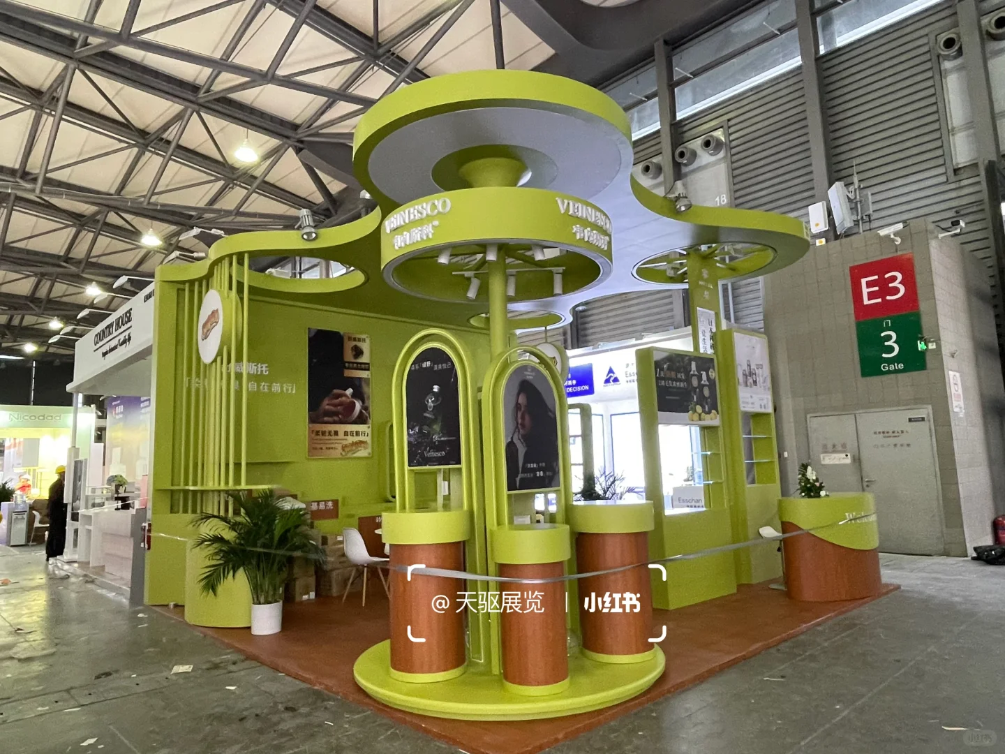 好看的展台要多分享｜杭州CIE展
