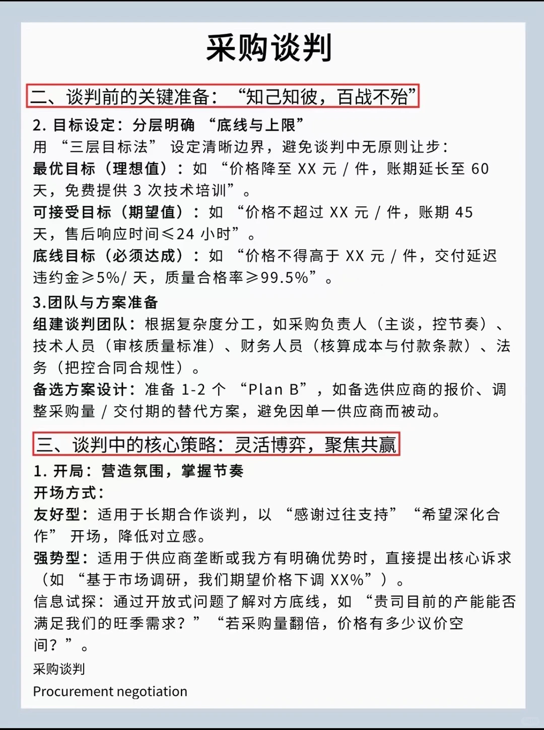 采购看完这些谈判步骤 成功降本25%不在话下