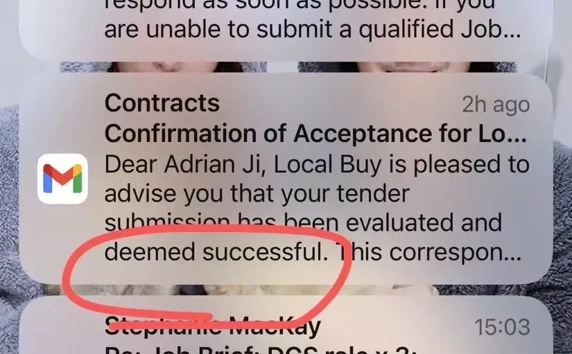 ??QLD昆士兰项目中标了!真的中标了!