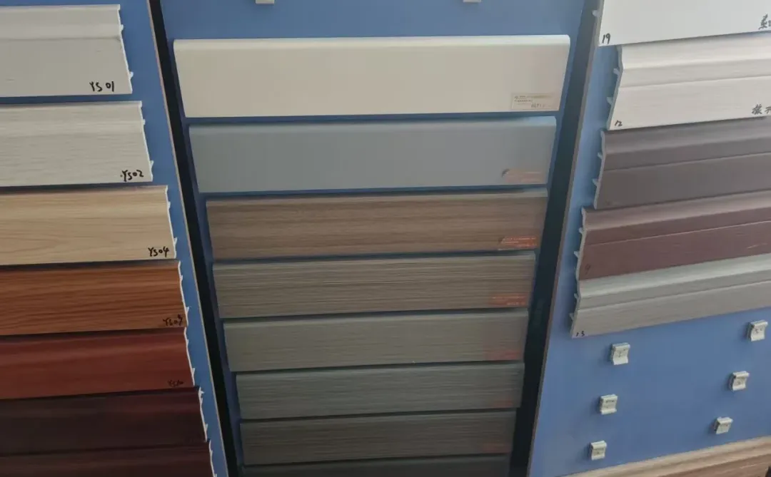 PVC脚线工厂低价批发