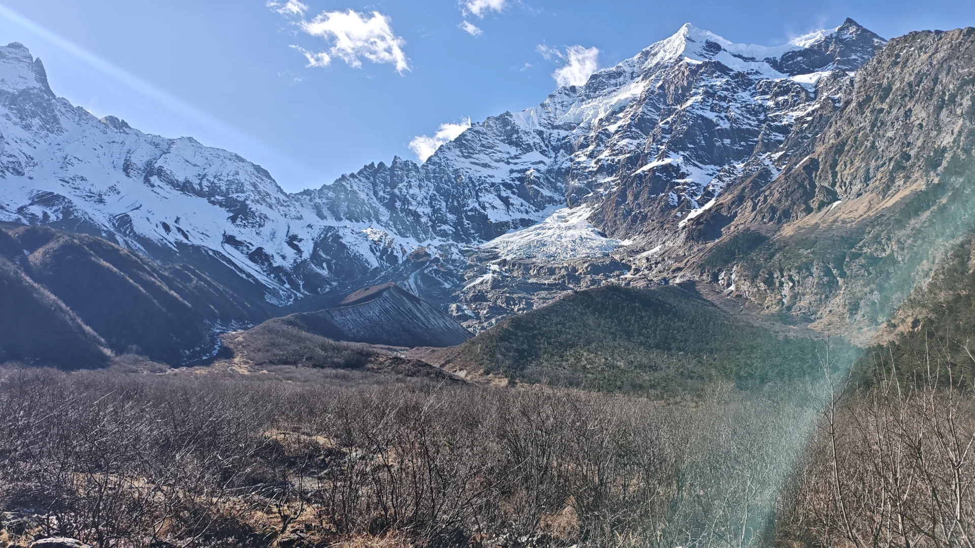 雨崩徒步Day2-冰湖切尼色:雨崩河溯源