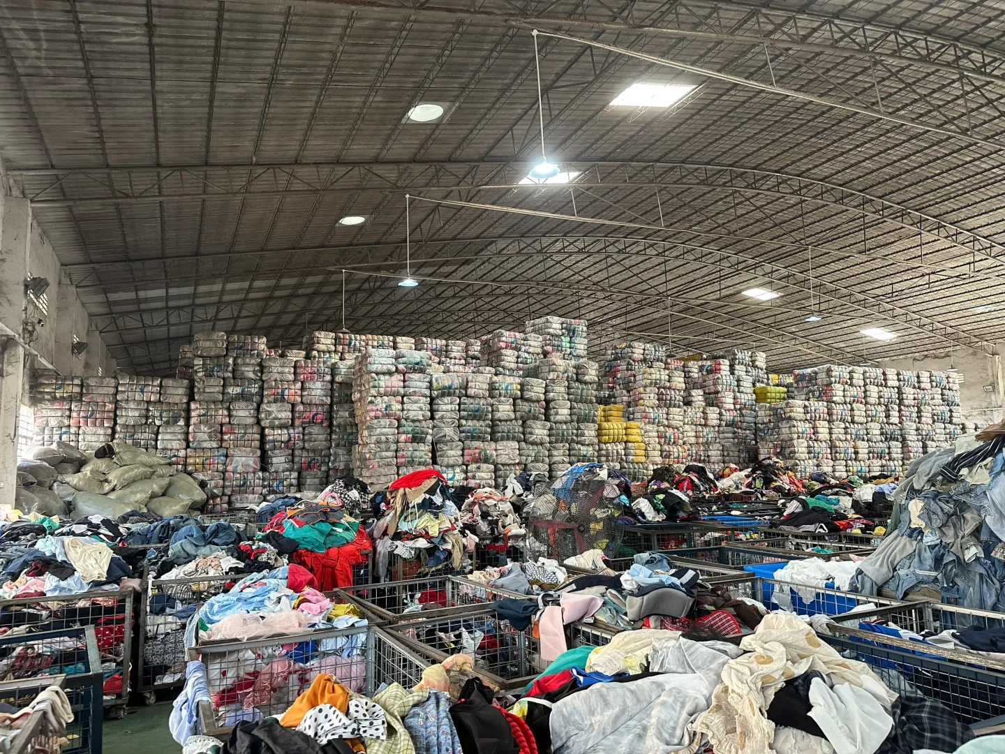 广州专业源头工厂出口二手衣服旧衣服