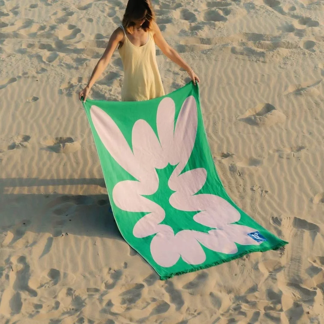 求沙滩浴巾、沙滩巾工厂