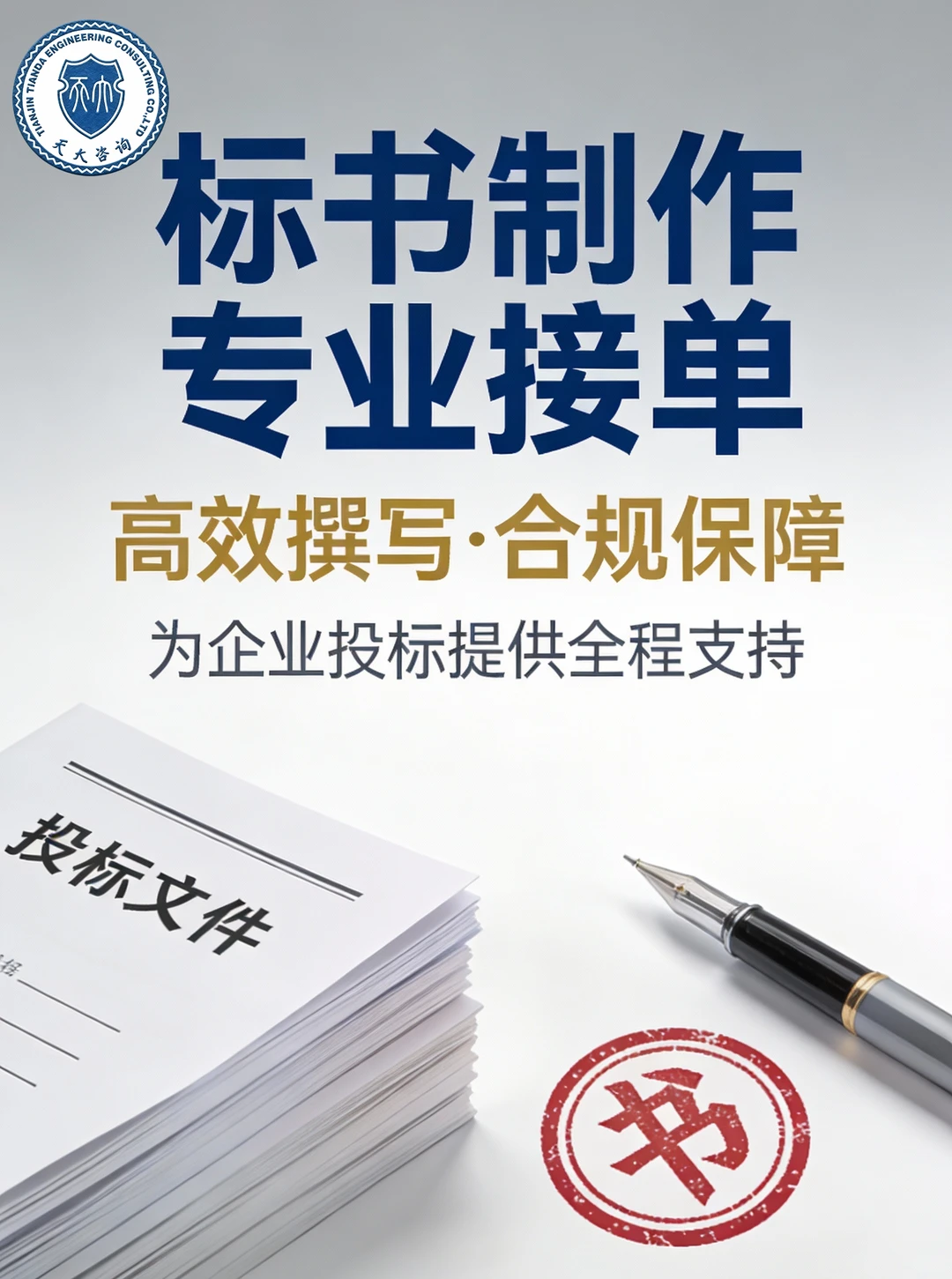 标书制作专业接！高效合规助中标