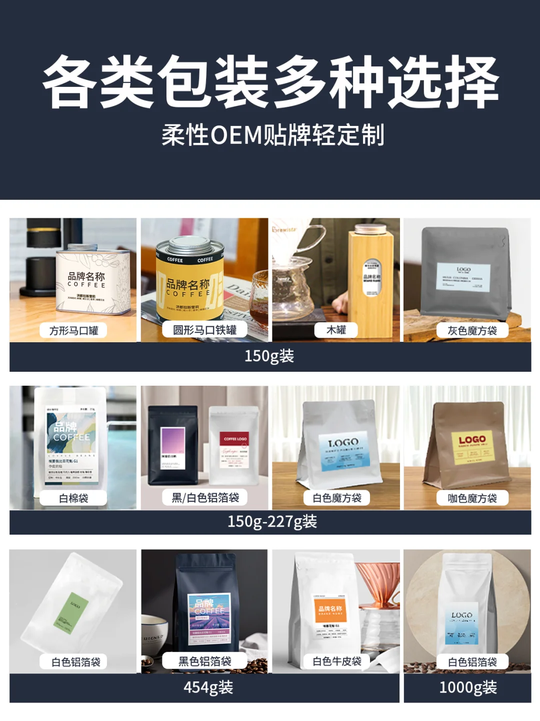 咖啡豆烘焙源头工厂｜OEM贴牌领军工厂