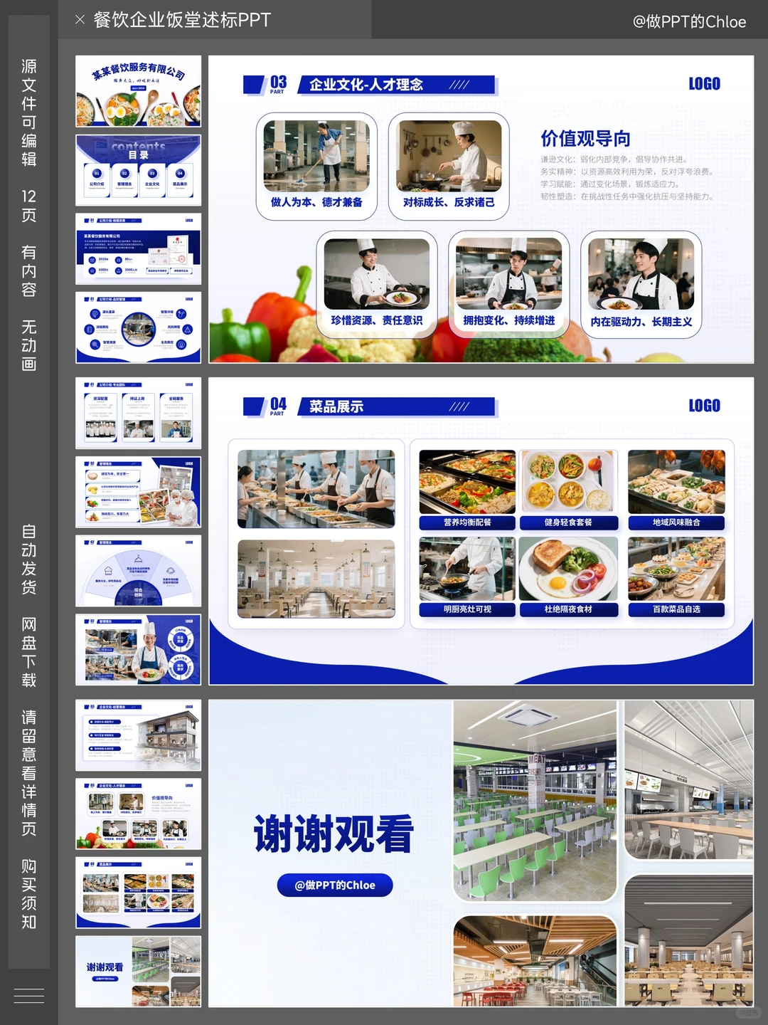 我悟了!食堂投标PPT这样做直接拿下!???