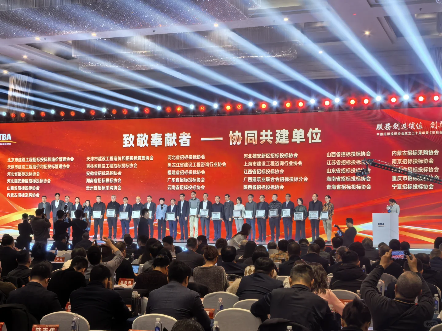 中国招标投标协会成立二十周年