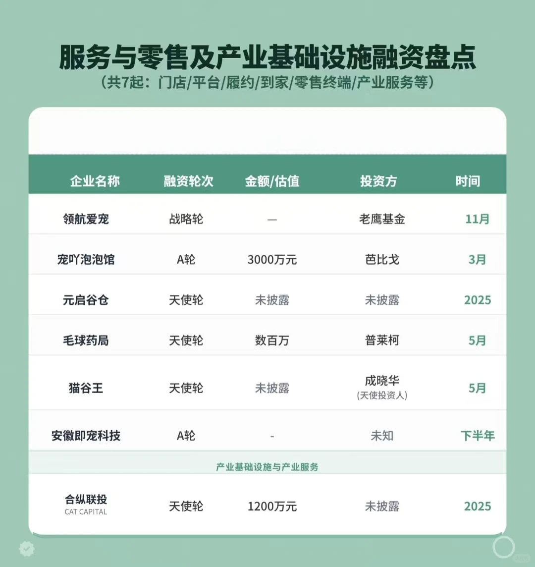 今年宠物圈33起投融资,都到哪里了?