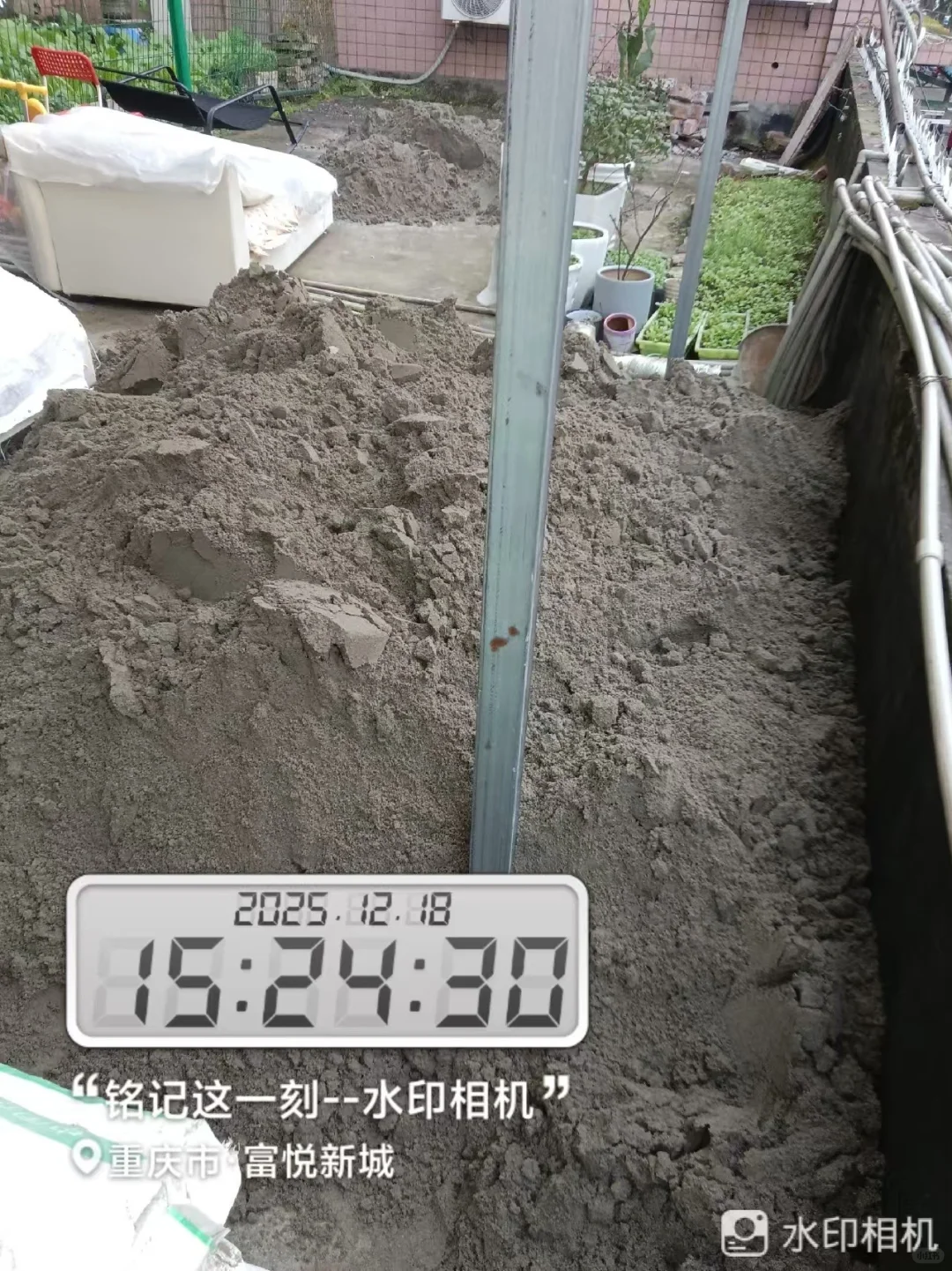 出不完的渣，搬不完的水泥河沙！