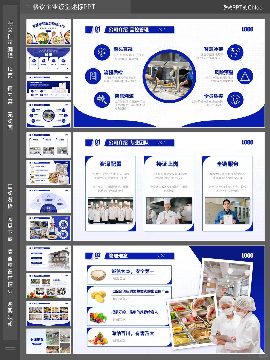 我悟了!食堂投标PPT这样做直接拿下!???