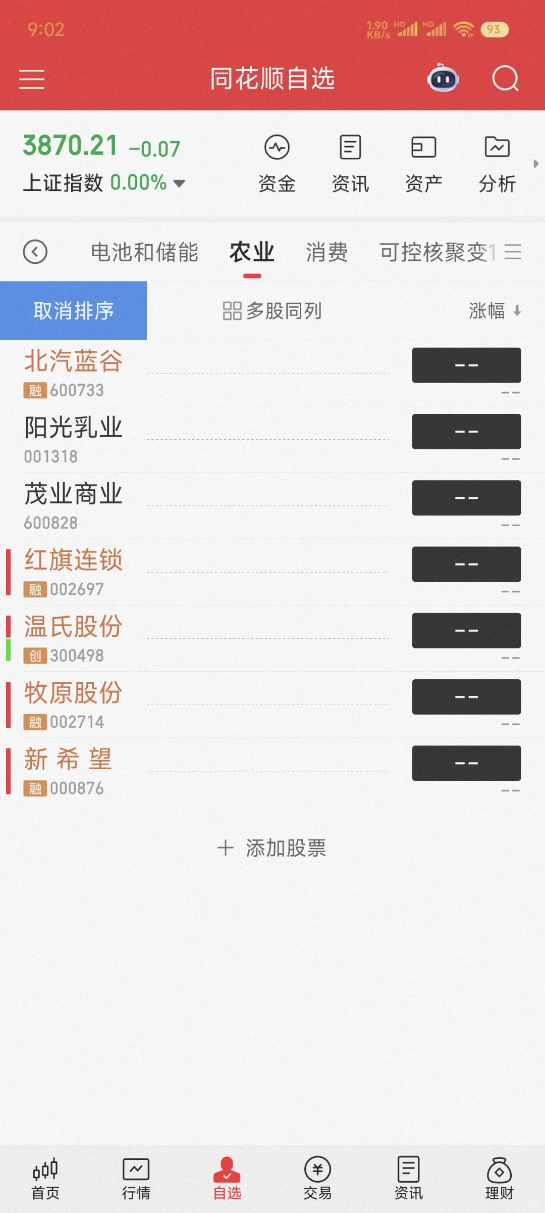 12.18储能，贵金属，农业，消费