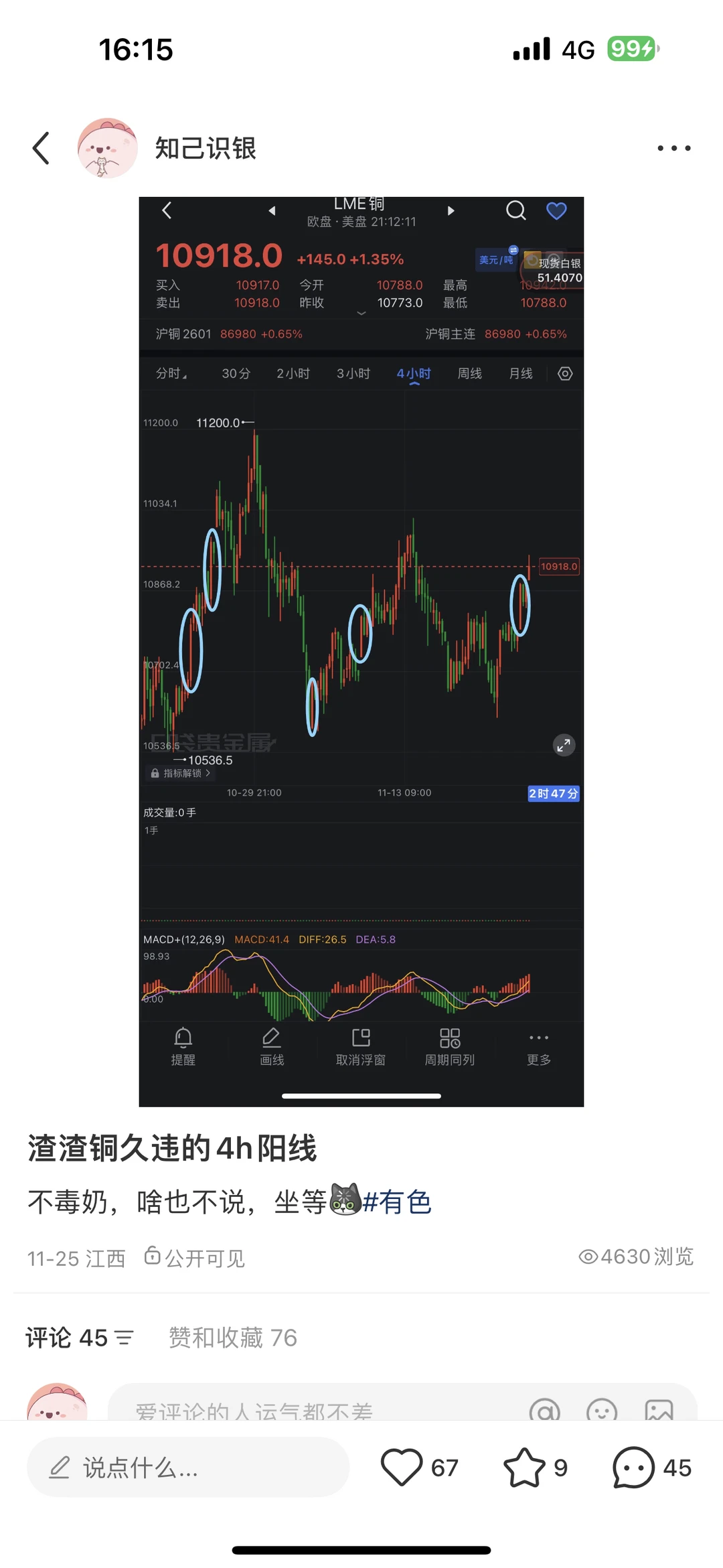 我是怎么说铜的
