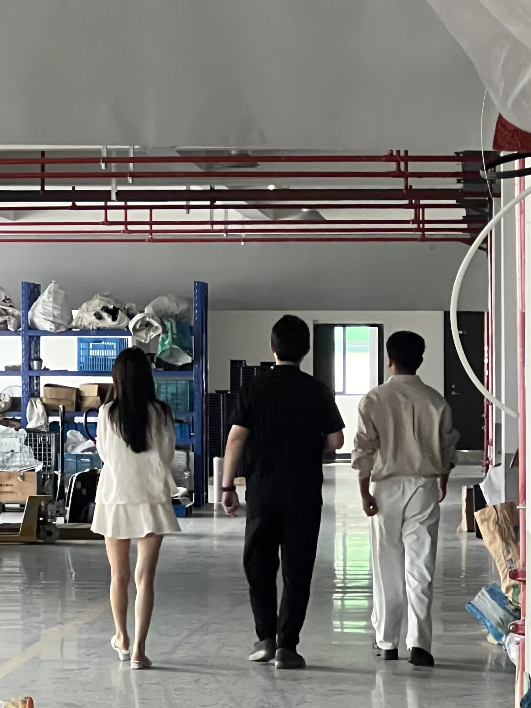 靠小红书做外贸的第123批客户到厂参观