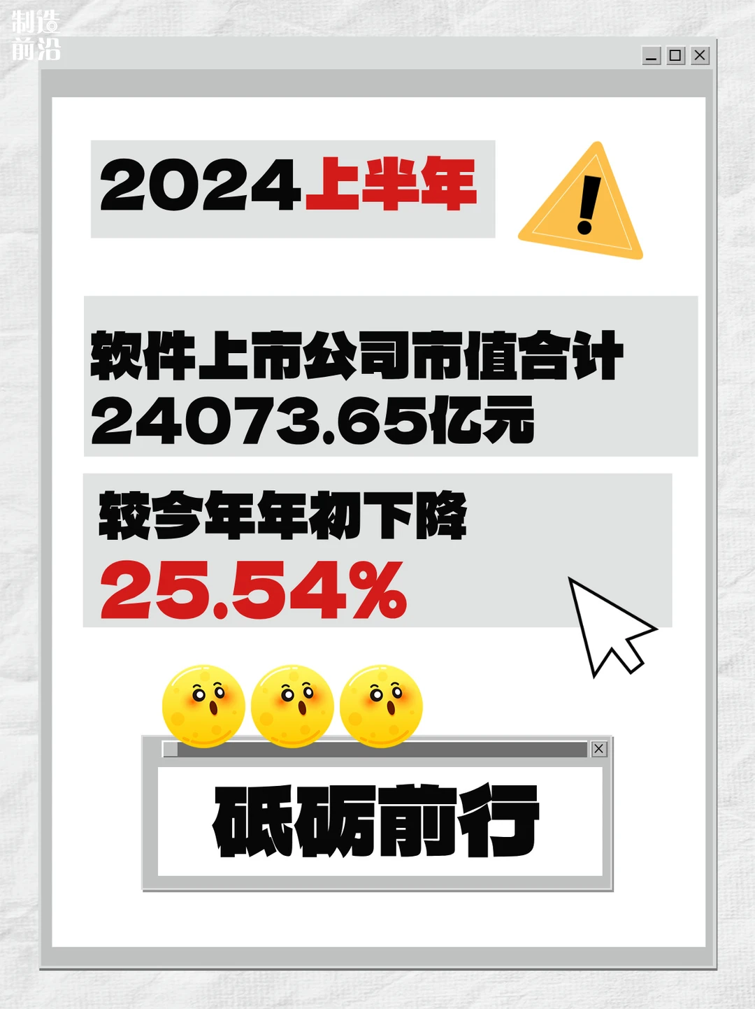 软件上市公司上半年利润同比下跌91.62%，