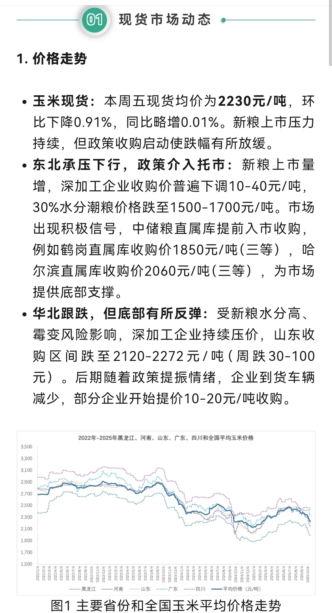 新粮上市VS政策托底VS下雨，玉米进退两难
