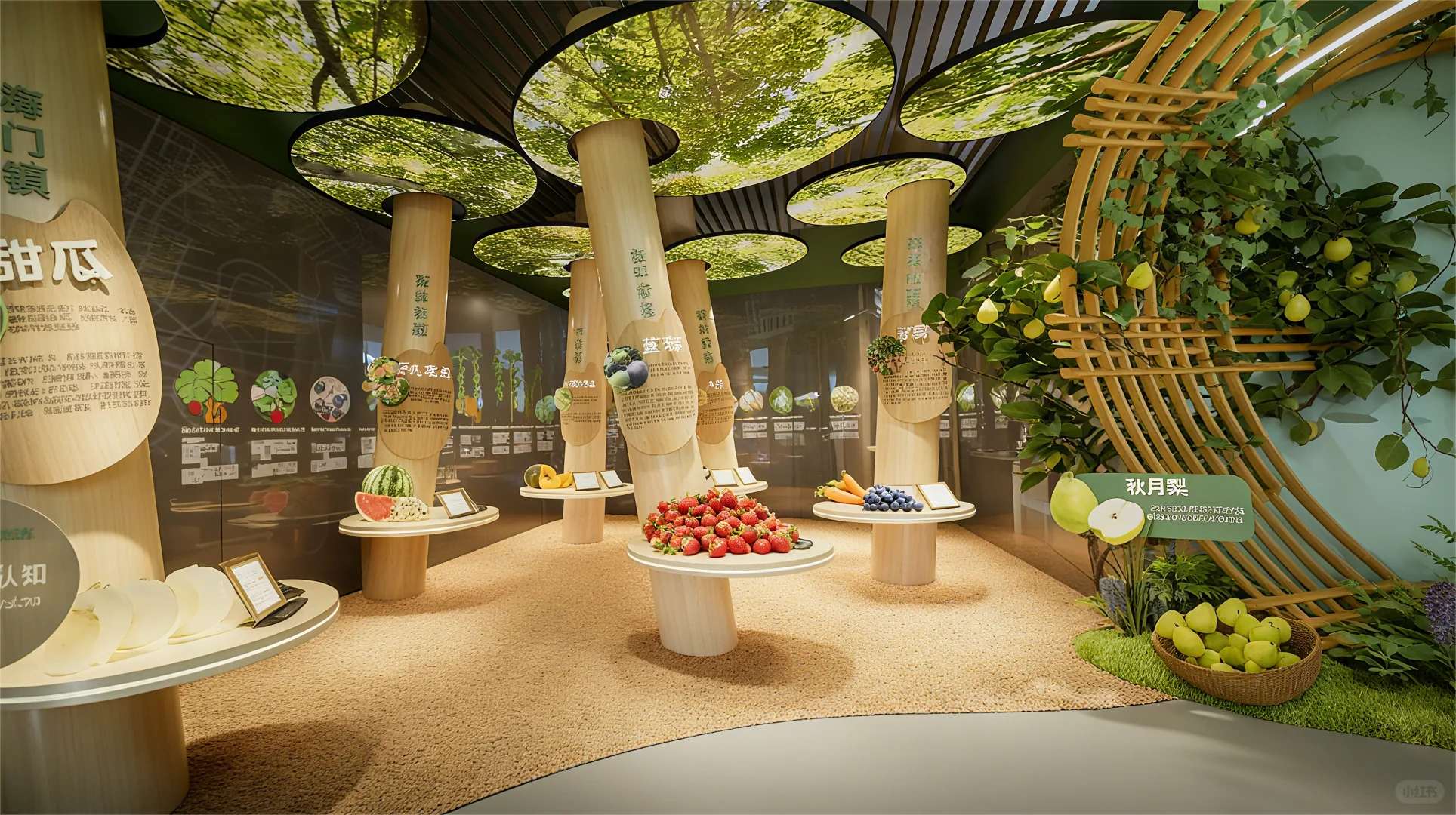 谁懂这个农业展厅的惊艳程度～?