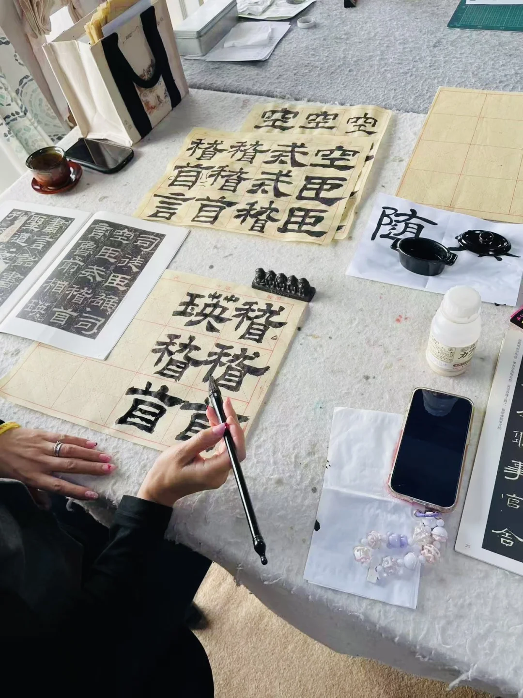 日本福冈｜鱼心堂书画印教室招生中