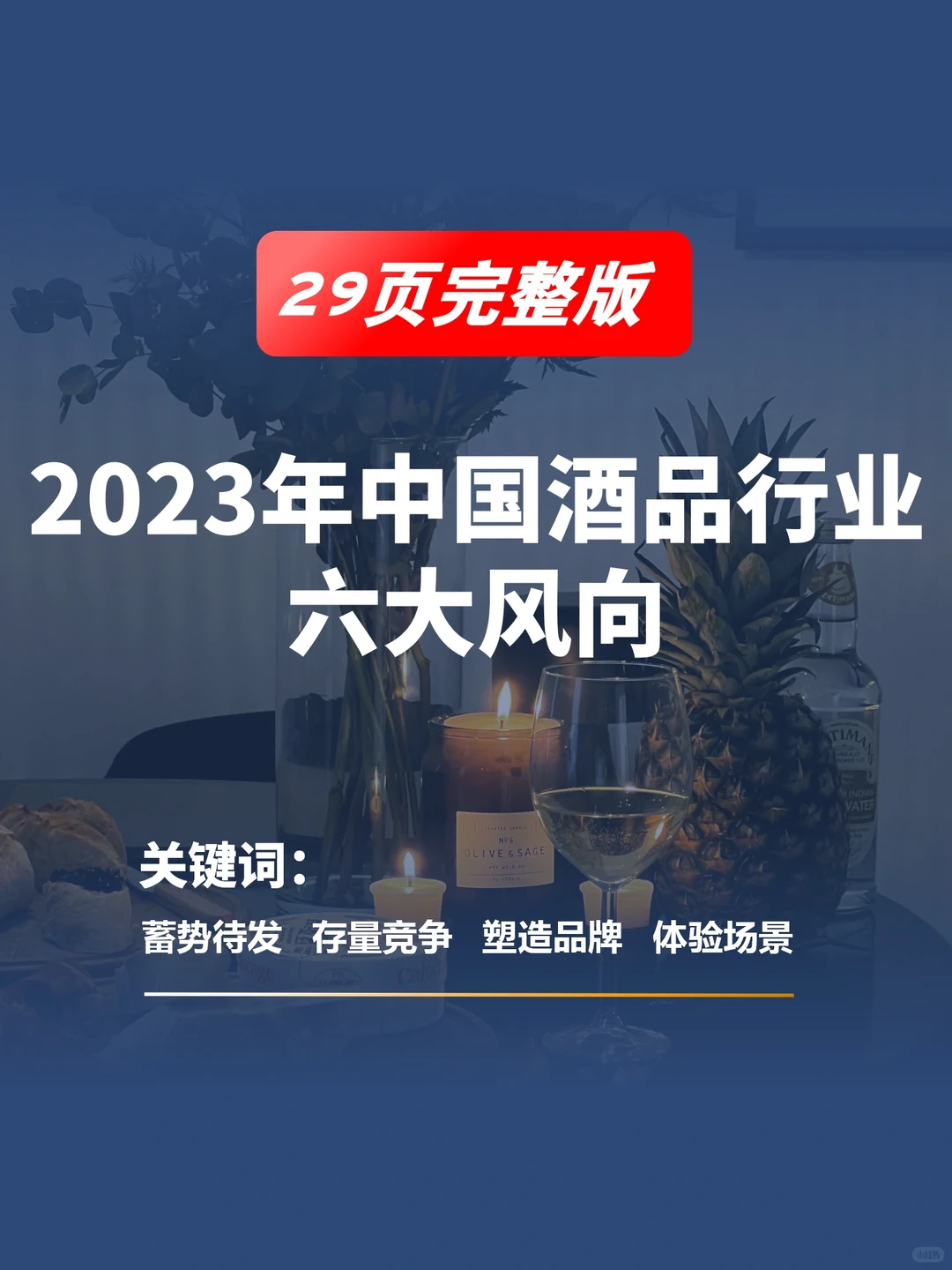 29页完整版｜2023年中国酒品行业六大风向