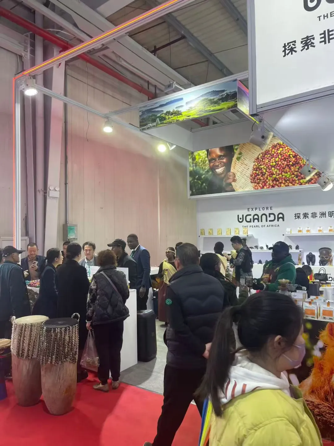 穿梭各个展会现场❗️