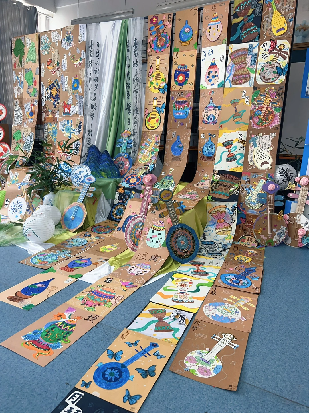 美术社团作品展???