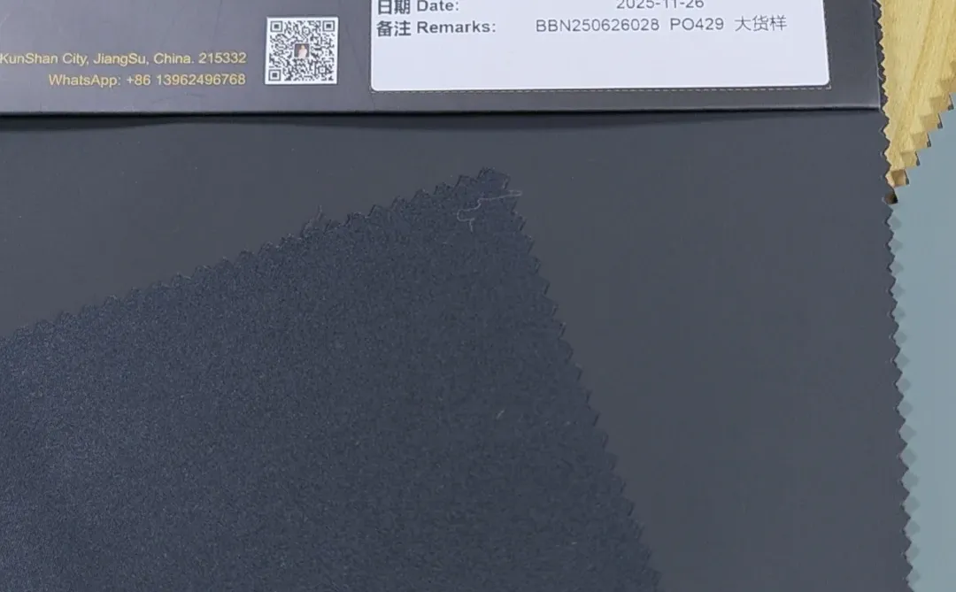 假如用一句话来形容2025年的面料采购