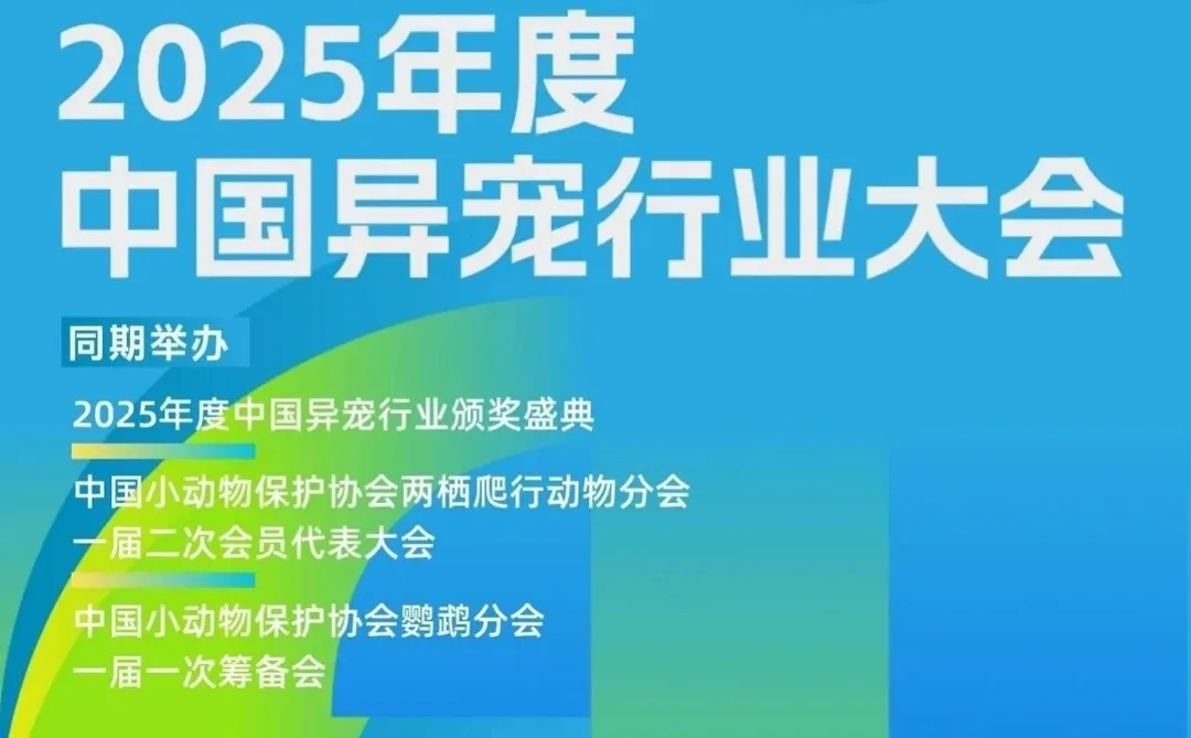 2025年度小异宠行业大会，我们来啦！