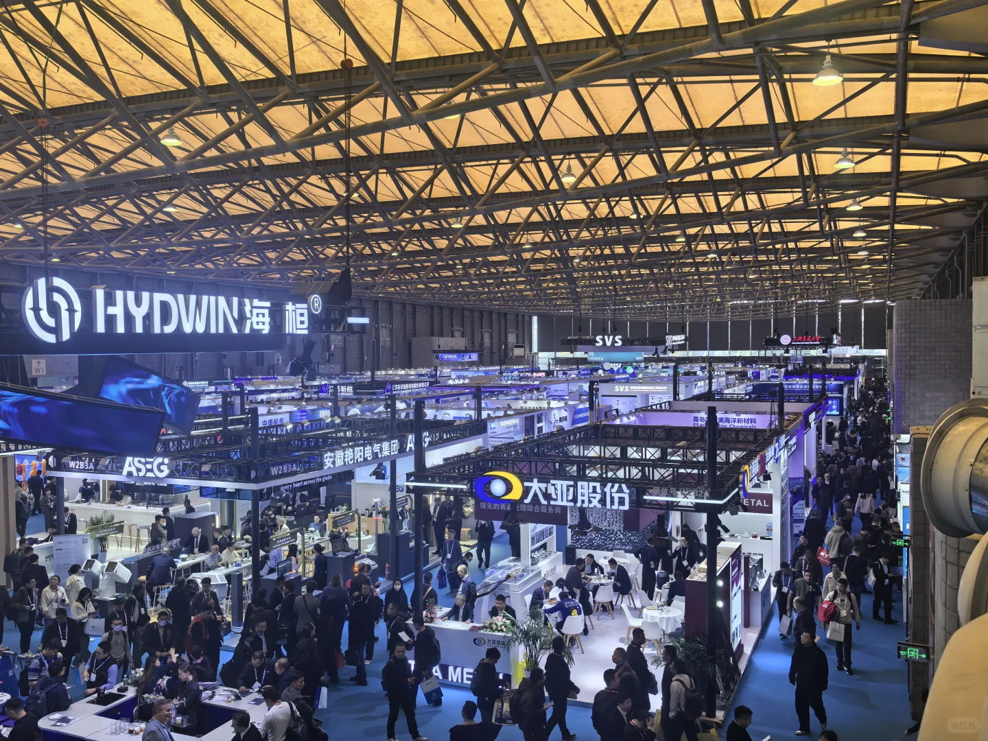 带薪参展的一天