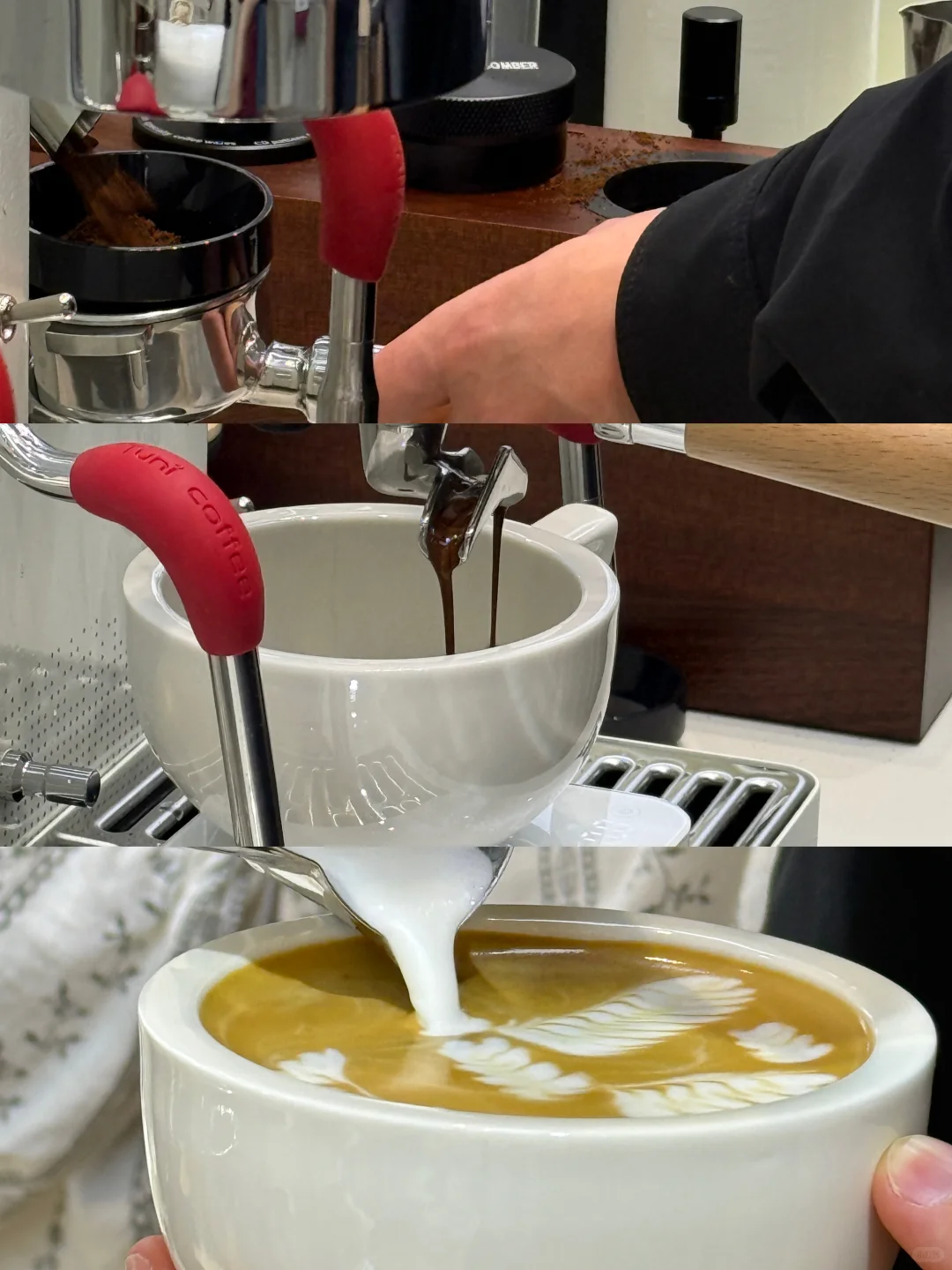 在深圳咖啡展❗️终于喝上亲手做的咖啡啦☕️