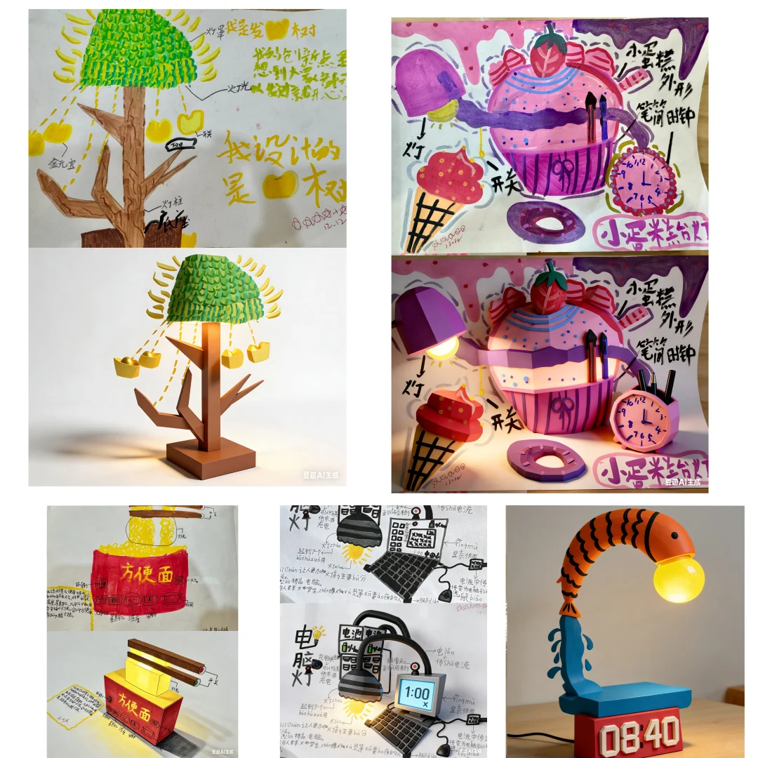 作品展：创意台灯设计展✨