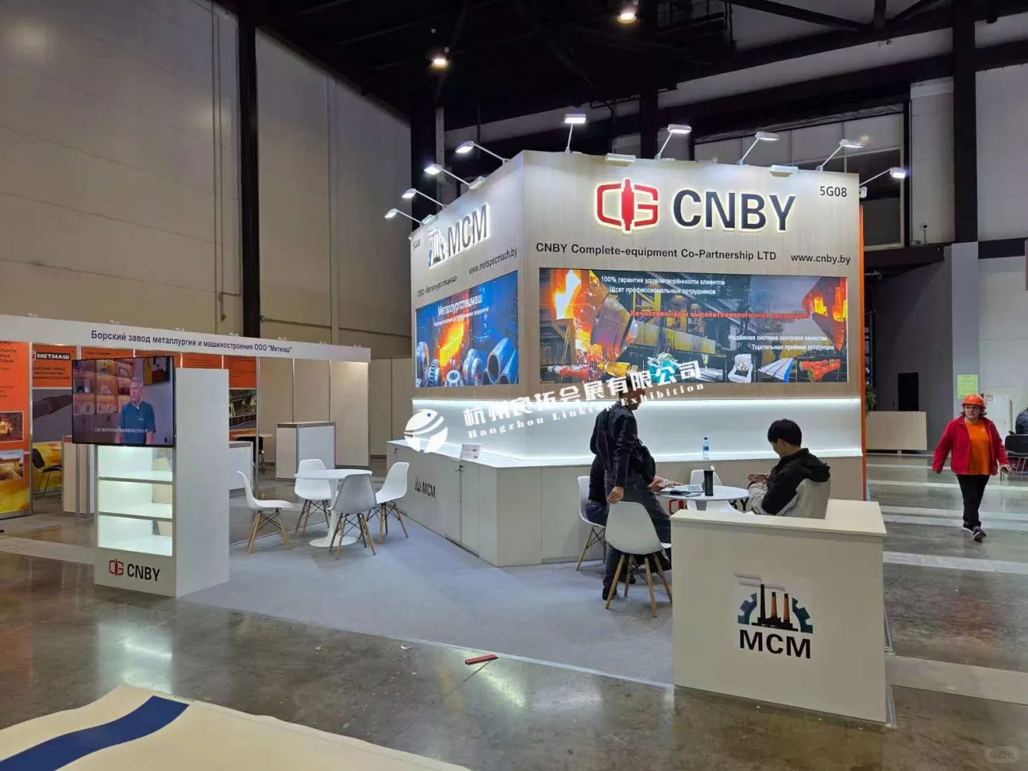 俄罗斯圣彼得堡展台搭建 | 冶金展案例分享