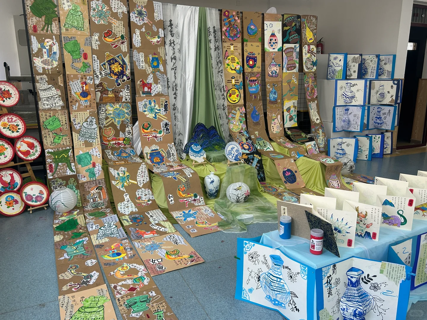 美术社团作品展???