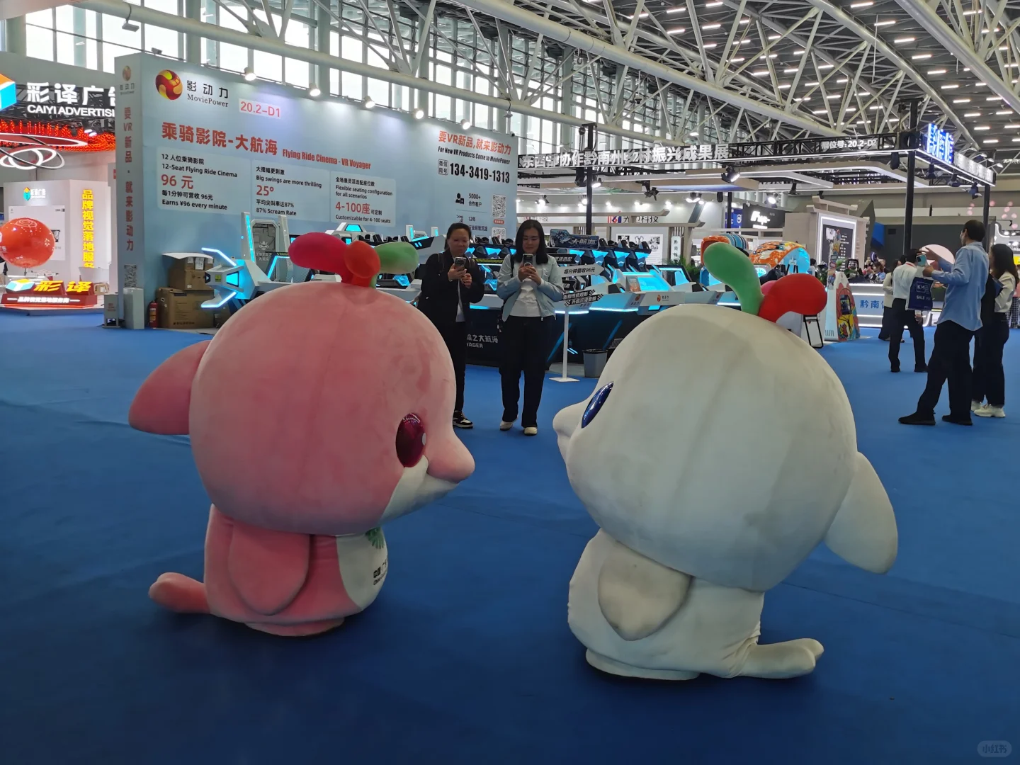 大湾鸡在文交会的第一天photos