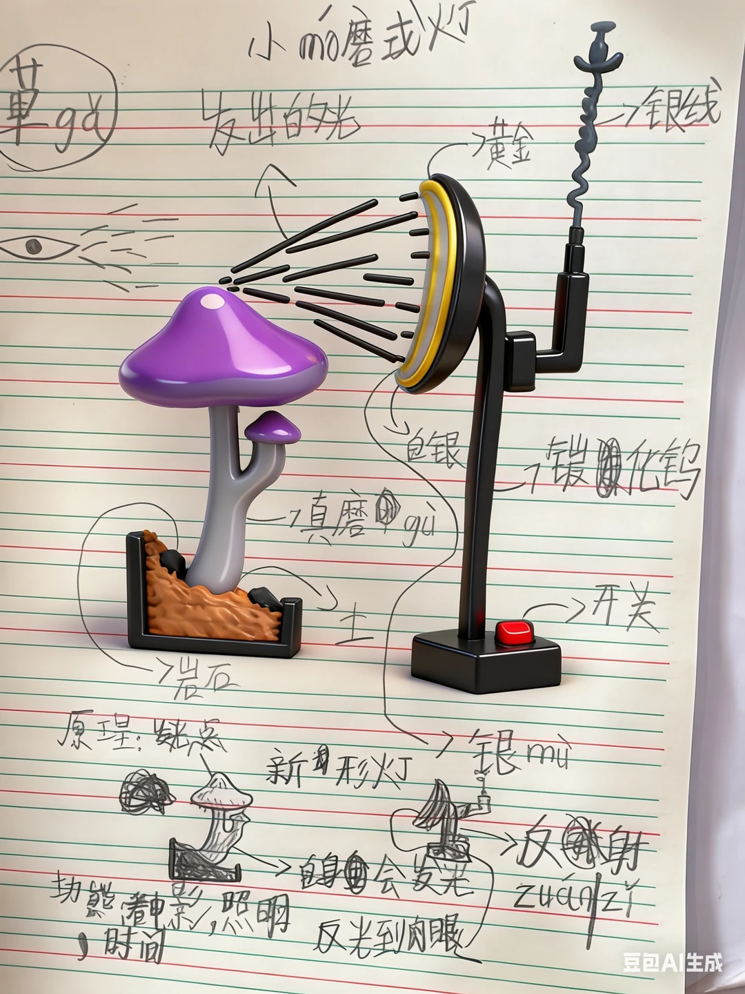 作品展：创意台灯设计展✨