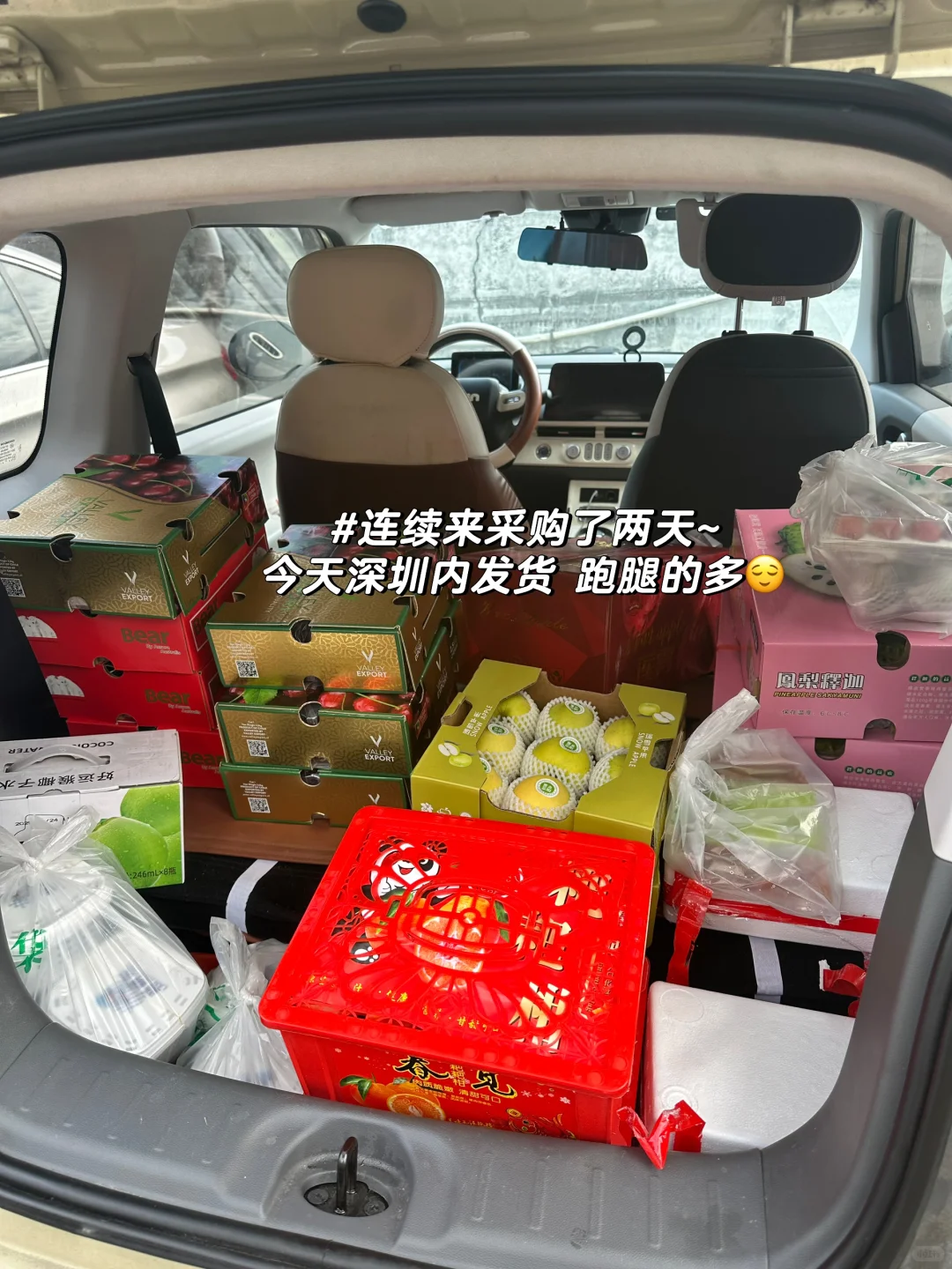 海吉星采购车厘子??